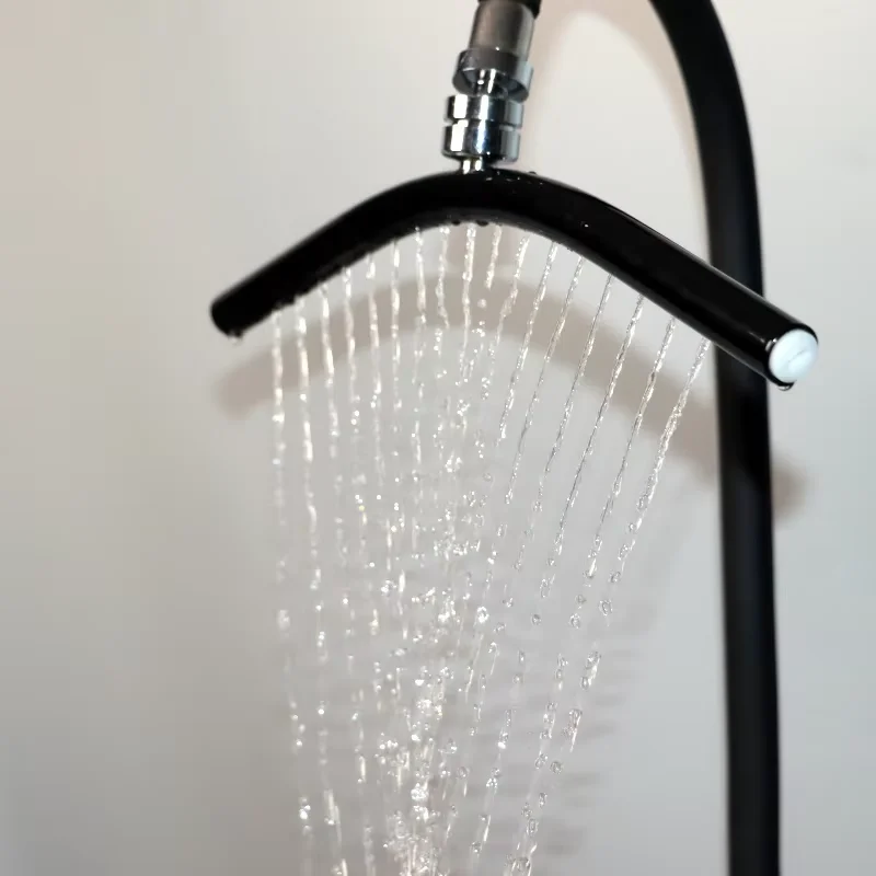 Cabeça de luxo spa circulação de água dobra chuveiro para barbearia salão de beleza do cabelo cerâmica moderna para cama de jantar - Image 6