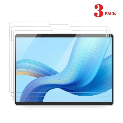 3 pacotes de protetores de vidro para 12.96 "chuwi hi10 max 2024 tablet protetor de tela anti-risco hd película protetora transparente para hi10max