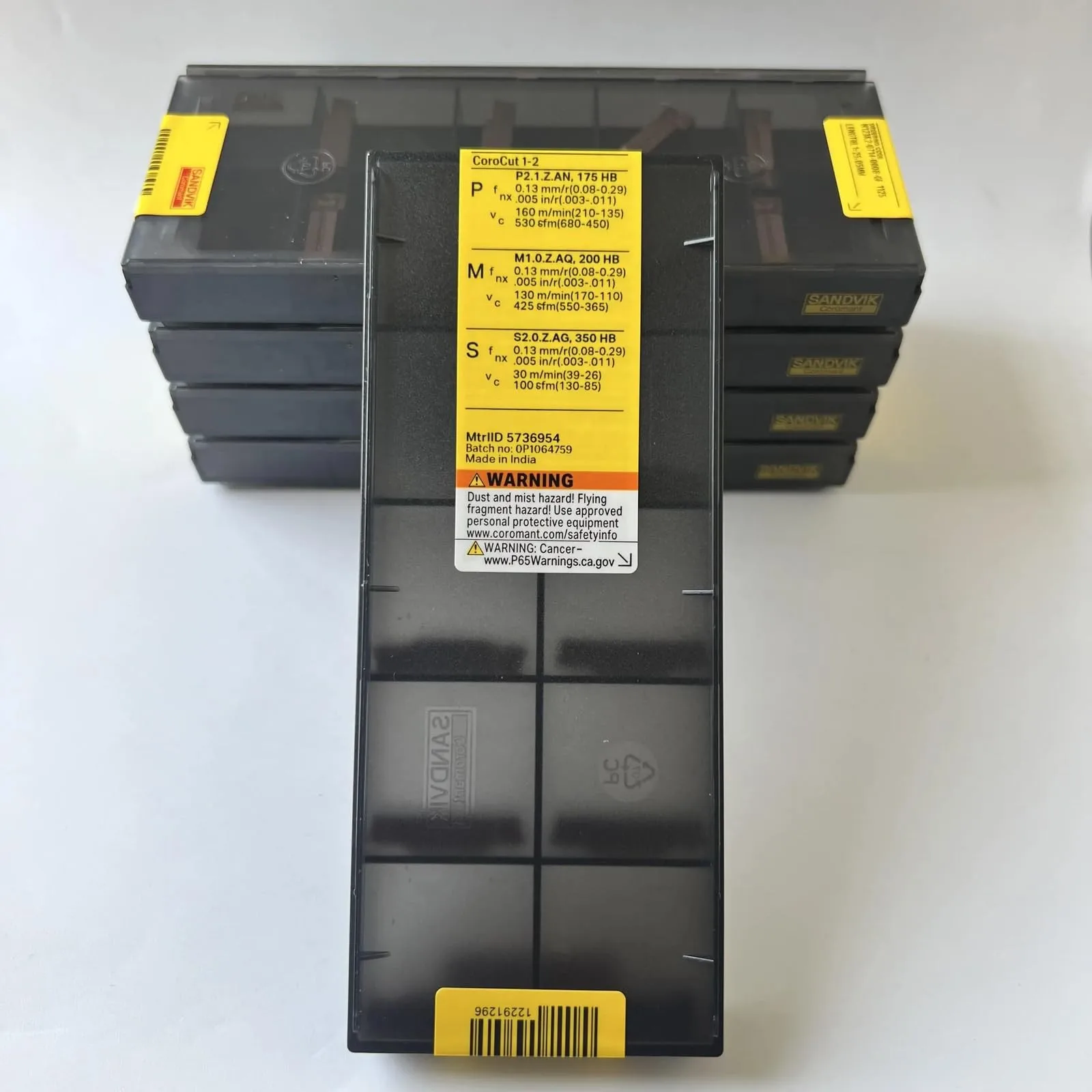 Original SANDVIK / N123K2-0714-0008-GF 1125 / lâmina de liga dura 10 unidades - Image 5