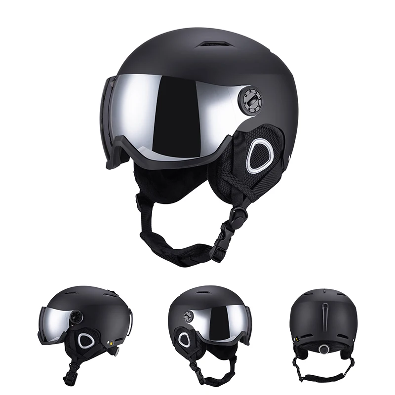Horntour novo capacete de esqui 2025 com óculos capacete quente abc + eps capacete de esqui de alta qualidade esportes ao ar livre capacete de skate - Image 5