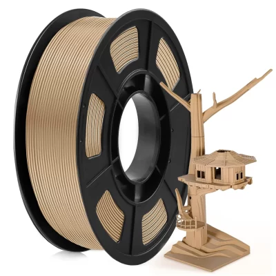 Filamento pla de madeira 200g 1.75mm ± 0.03mm para impressora 3d fdm e caneta bolha de alta qualidade frete grátis rápido