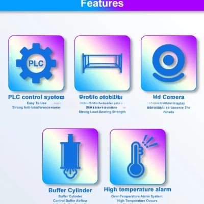 A flexibilidade automática Acf Cof da TV do Lcd da precisão conduziu a máquina de ligação do reparo do painel