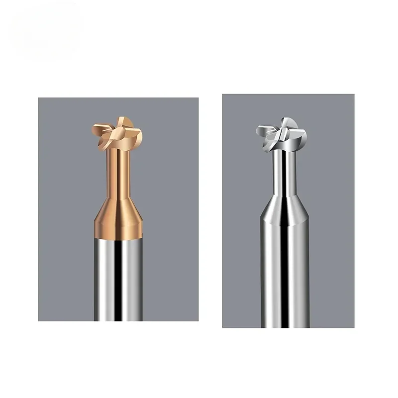 SLUGB Radius Corner T Slot End Mill CNC Carbide Cutter Concave Arc Machining Steel Aluminum Tool 6mm R0.5 R1 R1.5 - Image 2