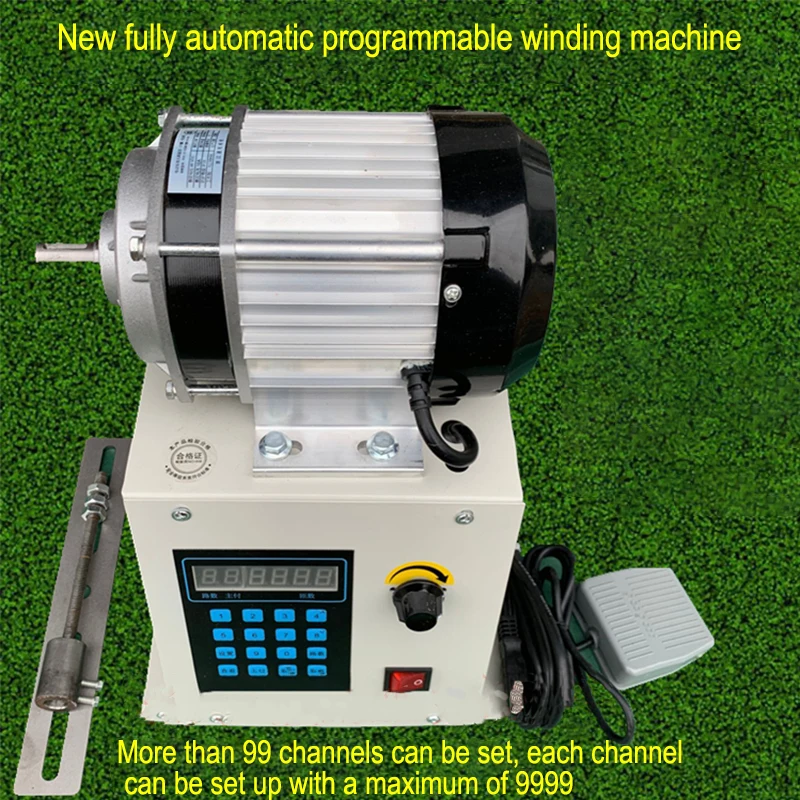 Máquina de enrolamento elétrica de programação CNC totalmente automática, velocidade ajustável, máquina de enrolamento automático de alto torque - Image 3