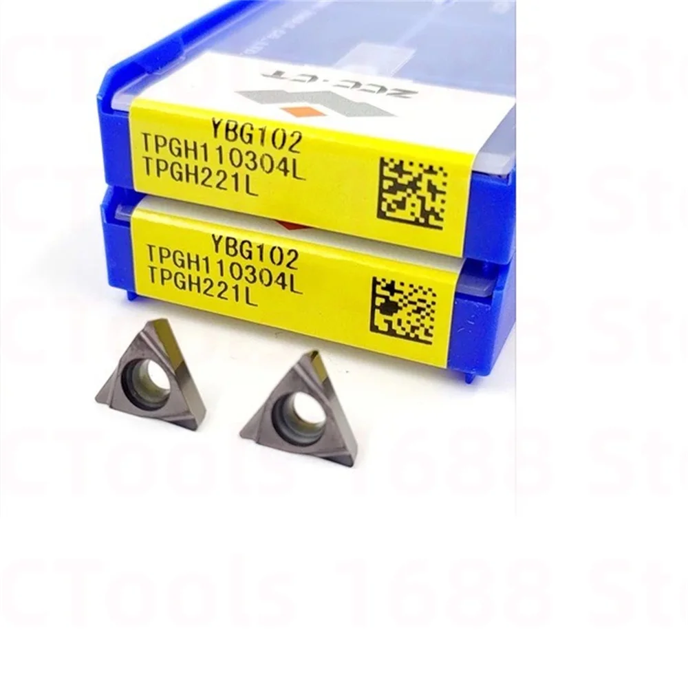 ZCC.CT TPGH060102L TPGH060104L TPGH090202L TPGH090204L TPGH110302L TPGH110304L YBG102 YNG151Carbide insere - Image 2