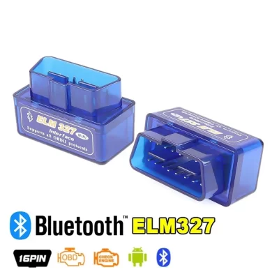Obd2 scanner mini elm327 v5.1 leitor de código bluetooth ferramentas de diagnóstico do carro verificar varredura do motor detector de falhas do carro