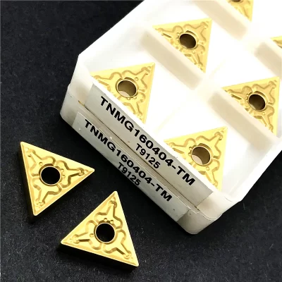 Tnmg160404 tnmg160408 tm t9125 inserções de carboneto tungaloy ferramenta de torneamento externo cnc inserção de torneamento ferramenta de corte processamento de aço