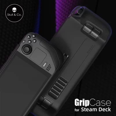 Skull & Co. GripCase SD Protective Case Cover Shell StandGrip for Steam Deck