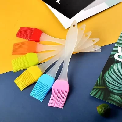Escova de pastelaria de farinha pode ser desmontada escova de bolo de silicone escova de utensílio de cozimento escova de cozinha escova de óleo de silicone escova de churrasco