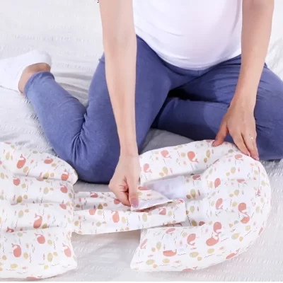 Novo algodão cintura travesseiro para grávidas gravidez travesseiro u travesseiros de corpo inteiro para dormir gravidez almofada produto