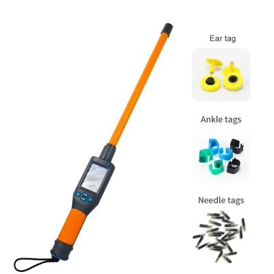 134,2 Khz FDX-A FDX-B BT USB Animal Ear Tag Tracking Scanner para rastreamento de gado