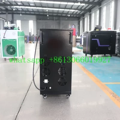 Máquina portátil industrial da limpeza do laser, tipo do pulso, removedor da oxidação, pintura do aço do metal, 100W, 500W