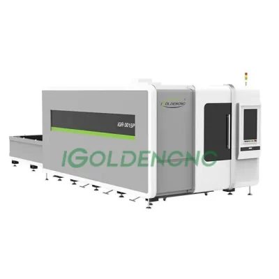 Cobertura completa 3015 1000W 2000Watt 3000W 4000W 6000W Cortador CNC Fibra Laser Corte Hine Para Metal