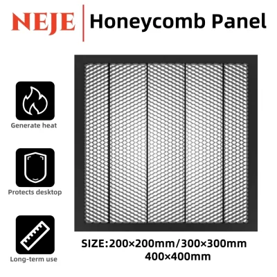 Neje cama a laser em formato de favo de mel, painel de favo de mel, mesa de trabalho para todas as marcas, gravador a laser cnc, cortador, acessórios de máquinas-ferramentas