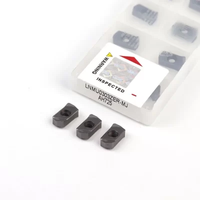 Inserir lnmu0303zer mj ah725 ah130 inserções de carboneto de tungstênio ferramentas de torno cnc ferramentas de lâmina de torneamento externo para aço