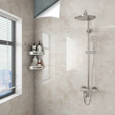 Papel de parede autoadesivo de mármore, adesivo de parede de vinil para banheiro, à prova d'água, para cozinha, filme decorativo, decoração de casa