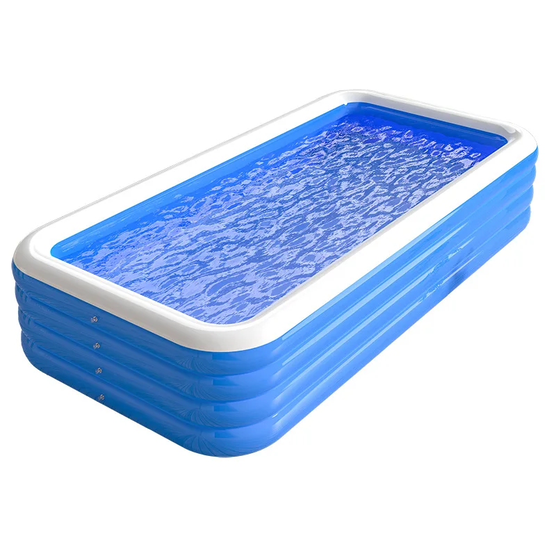 Inflatable Swimming Pool Home Portable Large Adult Bath Rectangular Pool - Image 3