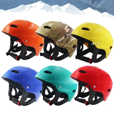 Capacete esportivo aquático com certificação de 15 cores, caiaque, rafting, skate, vela aquática, surf, esportivo, à deriva