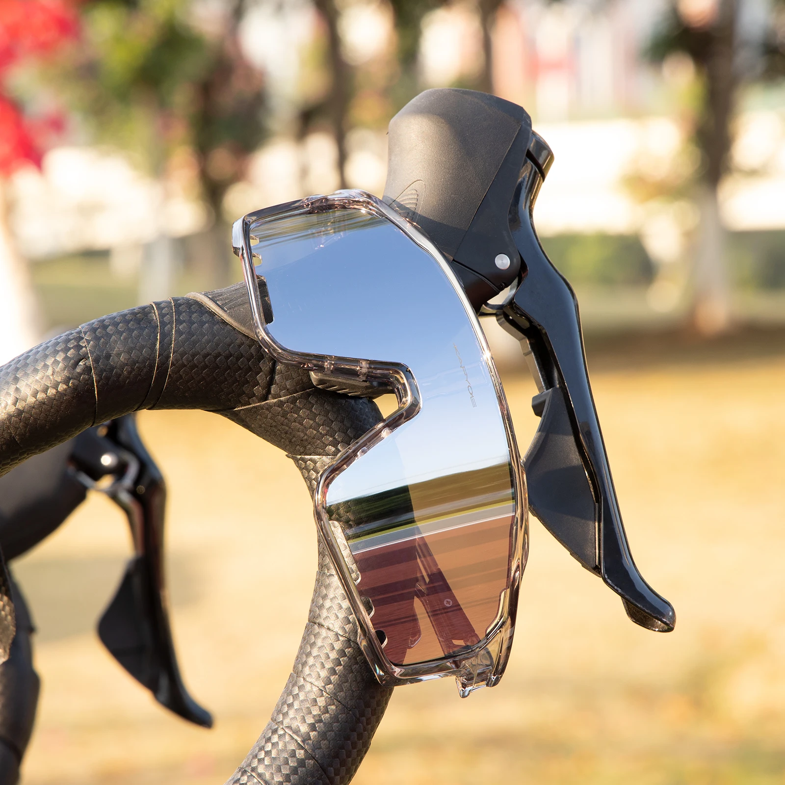 Kapvoe UV400 Cycling Sunglasses Men MTB Sport Glasses Outdoor Hiking Camping Goggles Women Road Bike Bicycle TR90 Frame 2023 - Image 2