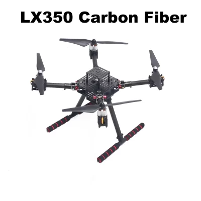 Angeltoy fibra de carbono f350 pixhawk pro m8n/m9n/m10 controle de vôo ardupilot rádio telemetria quad copter blheli 30a esc 2212motor