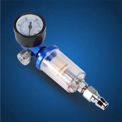 Ar Regulador De Pressão Spray, Pistola Pneumática, Calibre Inline, Óleo, Armadilha De Água, Separador De Filtro, Auto Peças