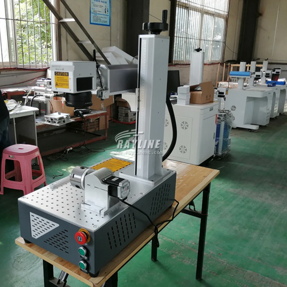 Máquina de marcação a laser de fibra raycus gravador a laser 20w 30 50 para metal aço ouro prata anel jóias gravura corte - Image 3