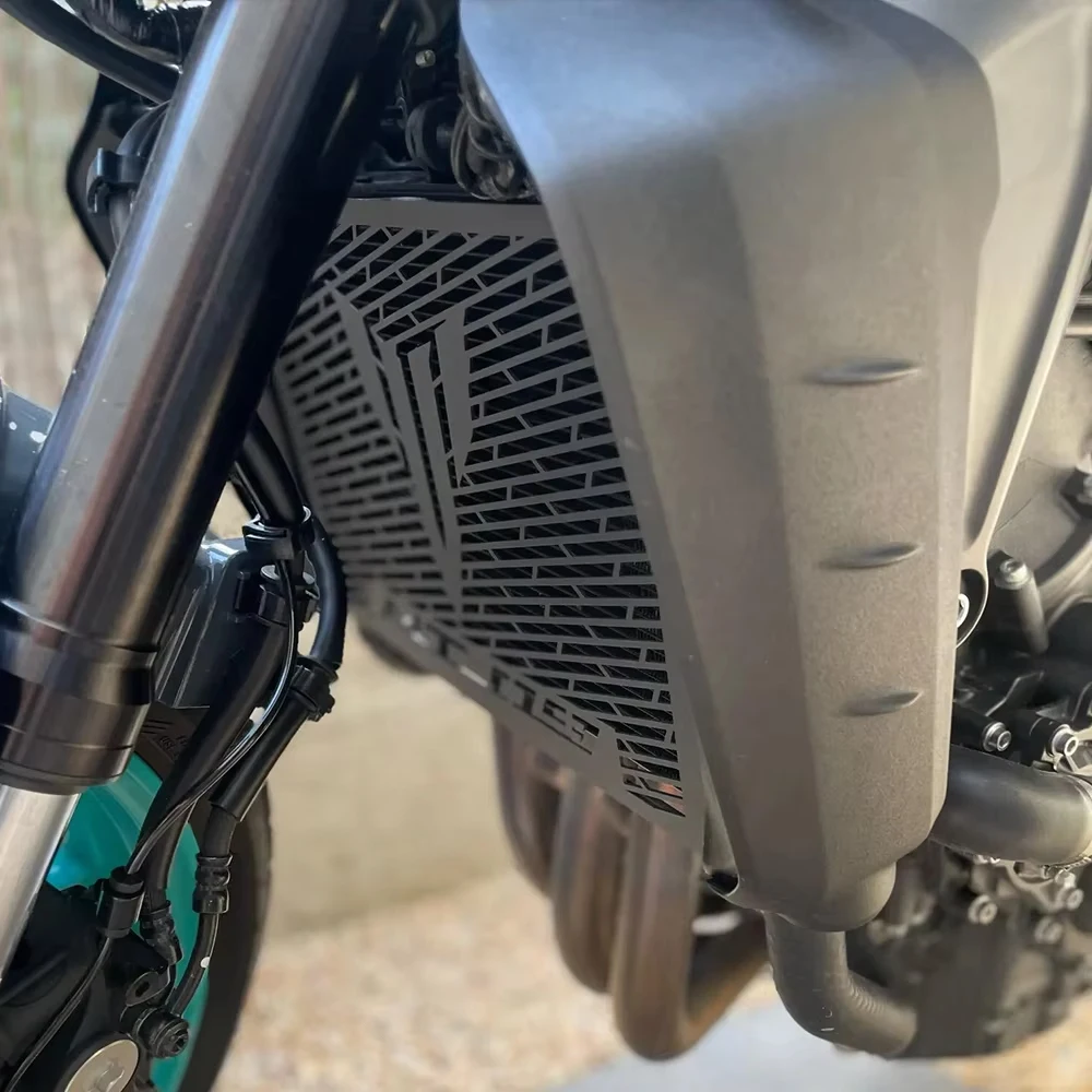 Motorcycle Radiator Guard For Yamaha MT09 MT-09 2021 2022 2023 2024 CNC Water Tank Grille Guard Protection Cover MT 09 2014-2020 - Image 2