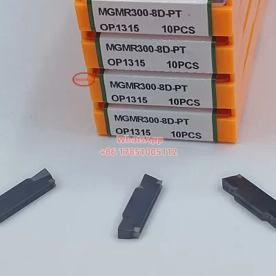 MGMR200-6D-PT MGMR300-8D-PT OP1215 OP1315 Inserção de carboneto MGMN Inserções de ranhura
