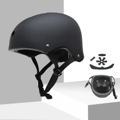 Capacete de ciclismo infantil unissex, resistente ao impacto, esqui, ciclismo, patinação, capacete ajustável, equipamento de proteção de segurança para bicicleta