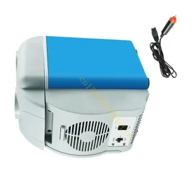 Mini Fridge, 2 in 1 6L 12V Car Refrigerator with Coolers and Warmer, Fast Cooling Multifunctional Portable Freezer 91AE