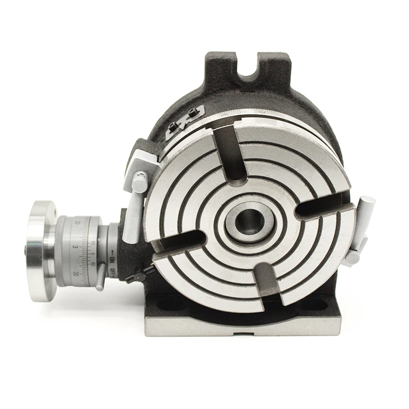 HV4 diameter 110mm vertical and horizontal milling machine horizontal vertical rotary table high precision