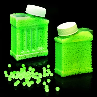 Brilha no escuro decoração de casa contas de água pérola gel bola polímero hidrogel vaso de cristal lama magia geléia splator bola