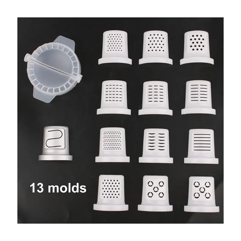 110V 220V Automatic Noodle Maker 13 mold Electric Pressing Machine Dough Blender Roller Dumpling Skin Spaghetti Pasta Cutter - Image 6