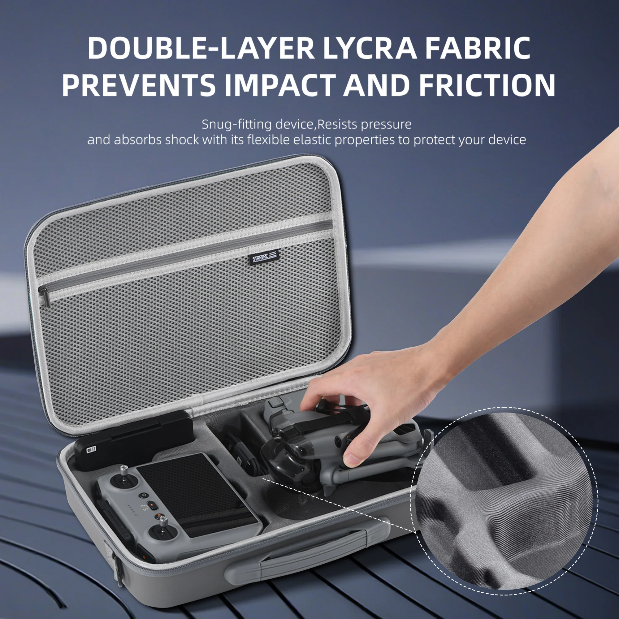 Storage Bag for DJI Mini 5 Pro Portable Travel Box Handbag For DJI Mini 5 Pro RC 2 Hard Carrying Case Drone Accessories - Image 4