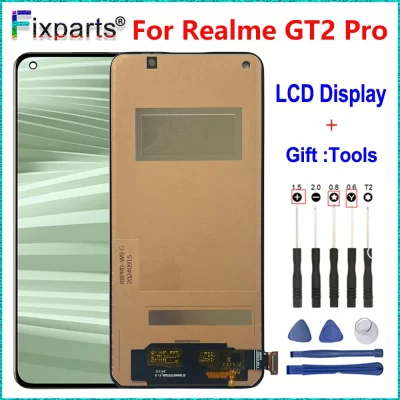 TFT For Realme GT2 Pro RMX3301 RMX3300 LCD Screen with Digitizer Full Assembly Phone GT 2 Pro Display Repair Replacement Parts