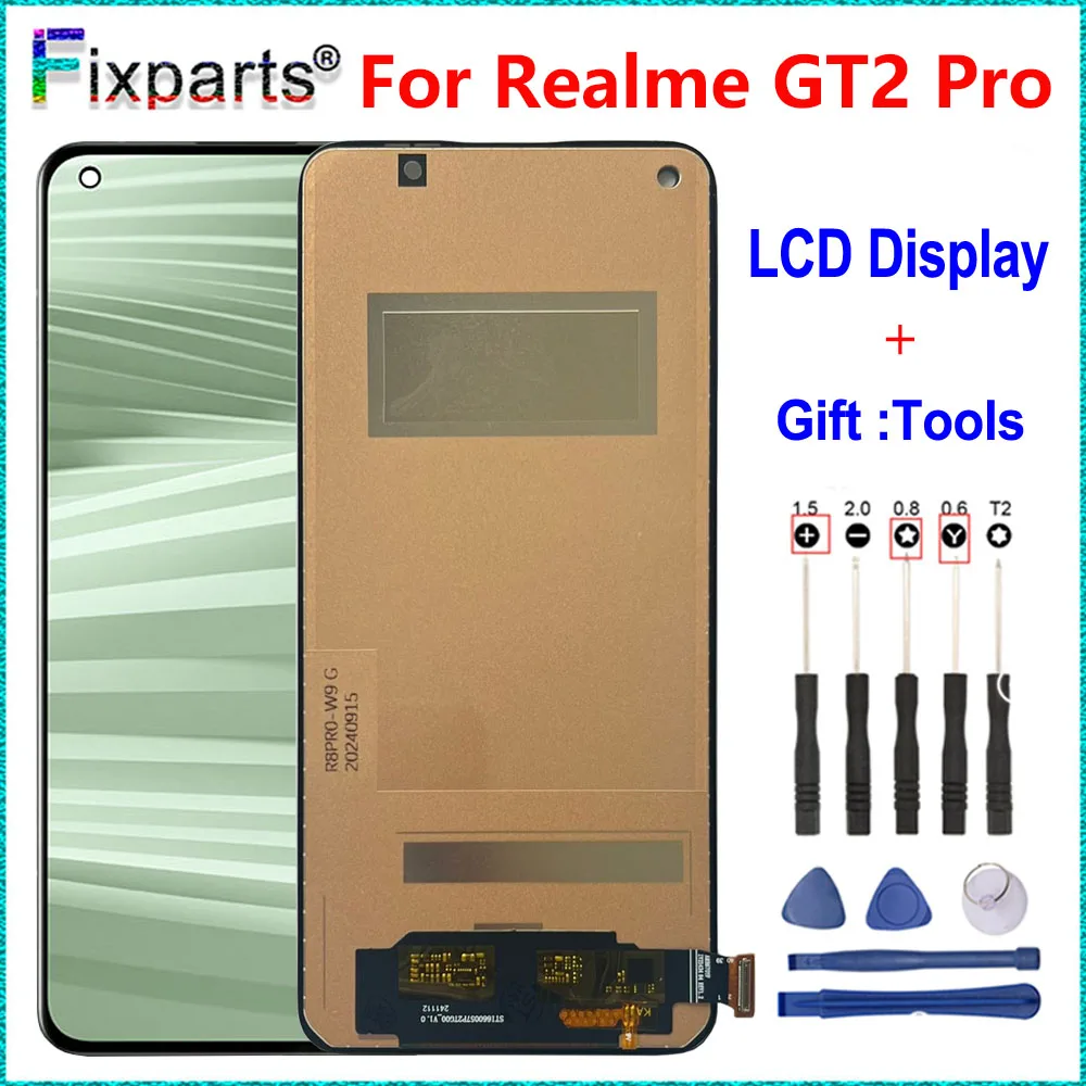 TFT For Realme GT2 Pro RMX3301 RMX3300 LCD Screen with Digitizer Full Assembly Phone GT 2 Pro Display Repair Replacement Parts
