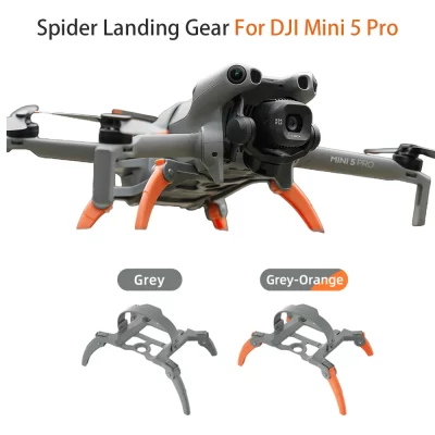 Foldable Spider Landing Gear For DJI Mini 5 Pro Height Increasing Leg Extension Protector For DJI Mini 5 Pro Drone Accessories