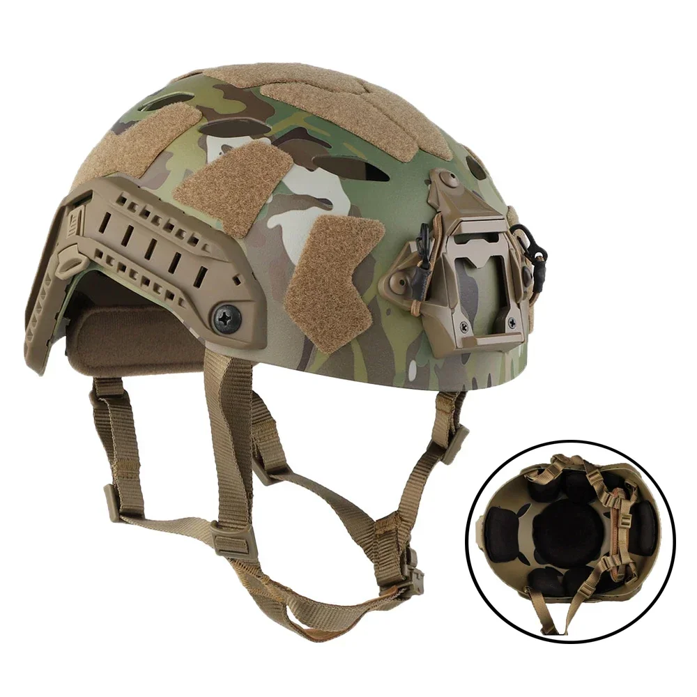 Capacete rápido airsoft mh capacete abs novo engrossado ao ar livre pj pistola de ar tiro cs equipamentos de proteção