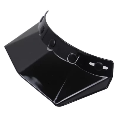 Viseira universal de 5 encaixes para rosto aberto, capacete de motocicleta, viseira dobrável, proteção para capacete de motocicleta, língua