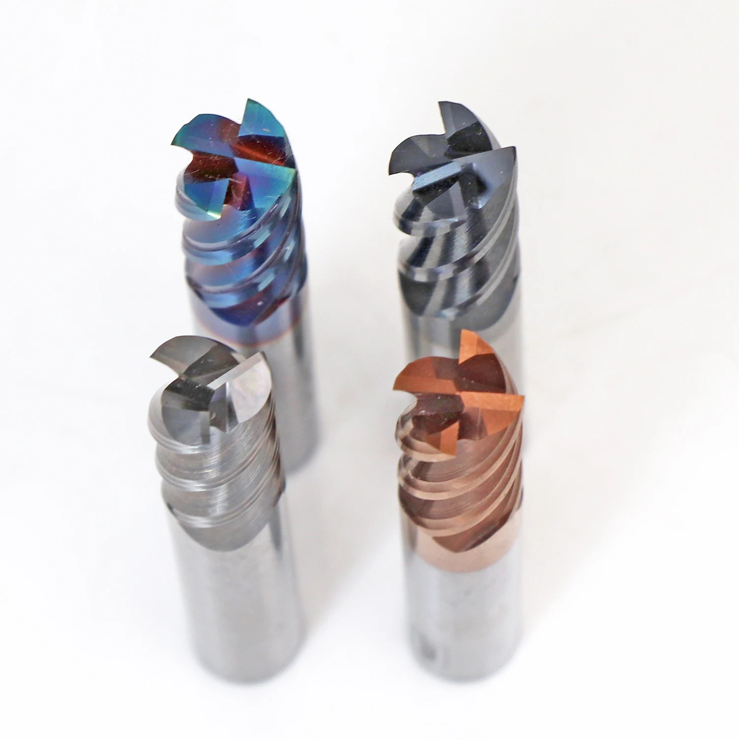 MZG 3 Edge 4 Flute HRC 50 55 65 1-20mm Square Milling Cutter Carbide End Mill - Image 4