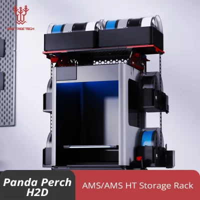 Bigtreetech panda poleiro h2 filamento rack de armazenamento suporte max 4 ams ht armazenamento diy ferramenta armazenamento para buambulab h2d h2c