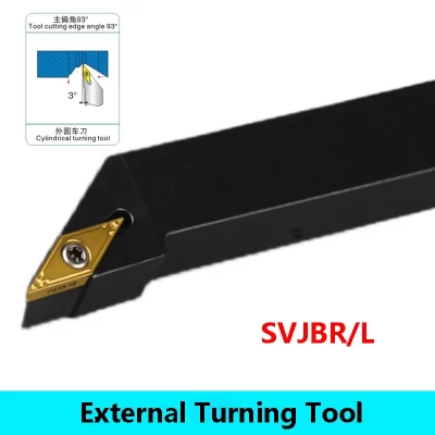 LIHAOPING-CNC Torno suporte da máquina cortador, SVJBR1212, SVJBR1616, SVJBR2020, SVJBR2525, inserção de máquina, VBMT, ferramentas de torneamento externo