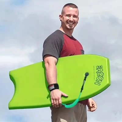 Trelas de segurança para prancha de surf, 130cm, gancho e laço, alça de envoltório único, trela enrolada para bodyboard, adequada para pranchas de remo