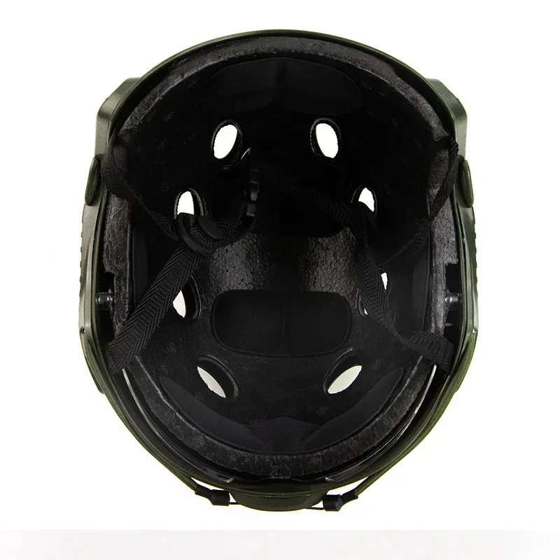 Capacete rápido airsoft mh capacete abs novo engrossado ao ar livre pj pistola de ar tiro cs equipamentos de proteção para adulto jogo de guerra cosplay - Image 6