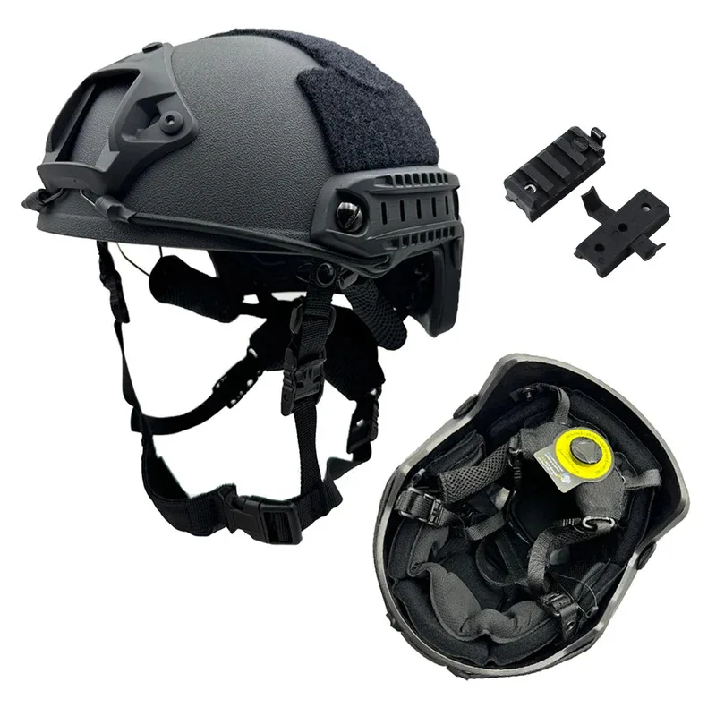Capacete rápido airsoft mh capacete abs novo engrossado ao ar livre pj pistola de ar tiro cs equipamentos de proteção - Image 4