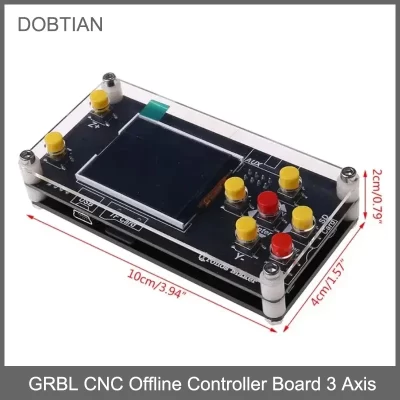 GRBL-CNC Offline Controller Board, controle de 3 eixos para 3018 Pro, 1610, 2418, 3018, máquina de gravura, escultura, fresadora