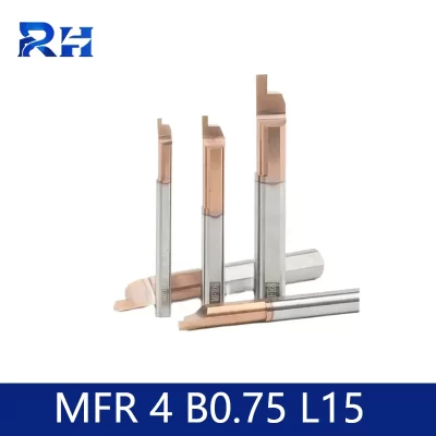 RH MFR micro boring tool, micro metal lathe blade, metal tungsten carbide alloy blade, micro lathe accessory tool