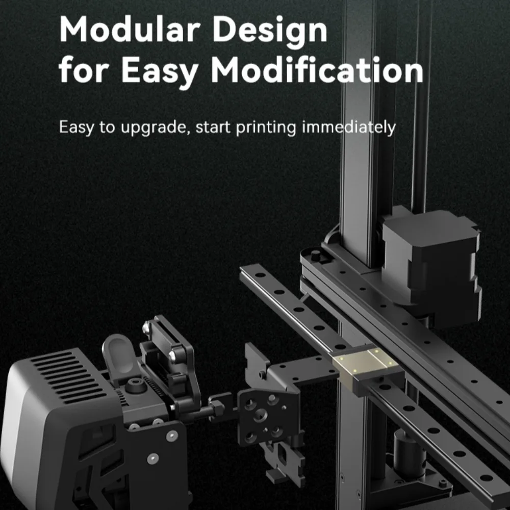 Creality Ender-3 v3 se kit de trilho de guia linear impressão de alta precisão 280mm comprimento do trilho deslizante mgn12 modelo de trilho linear fácil modificar - Image 4