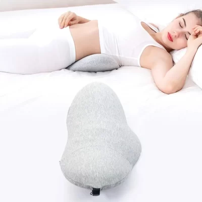 Travesseiro de apoio lombar, espuma de memória para alívio da dor nas costas baixas, ergonômico, simplificado, assento de carro, cadeira de escritório, cama reclinável