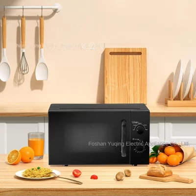 20L Household Small Mini Mechanical Multi-Function Microwave Oven for Foreign Trade Export Electric Power Source Plastic Housing